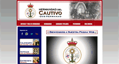 Desktop Screenshot of cautivodoshermanas.com